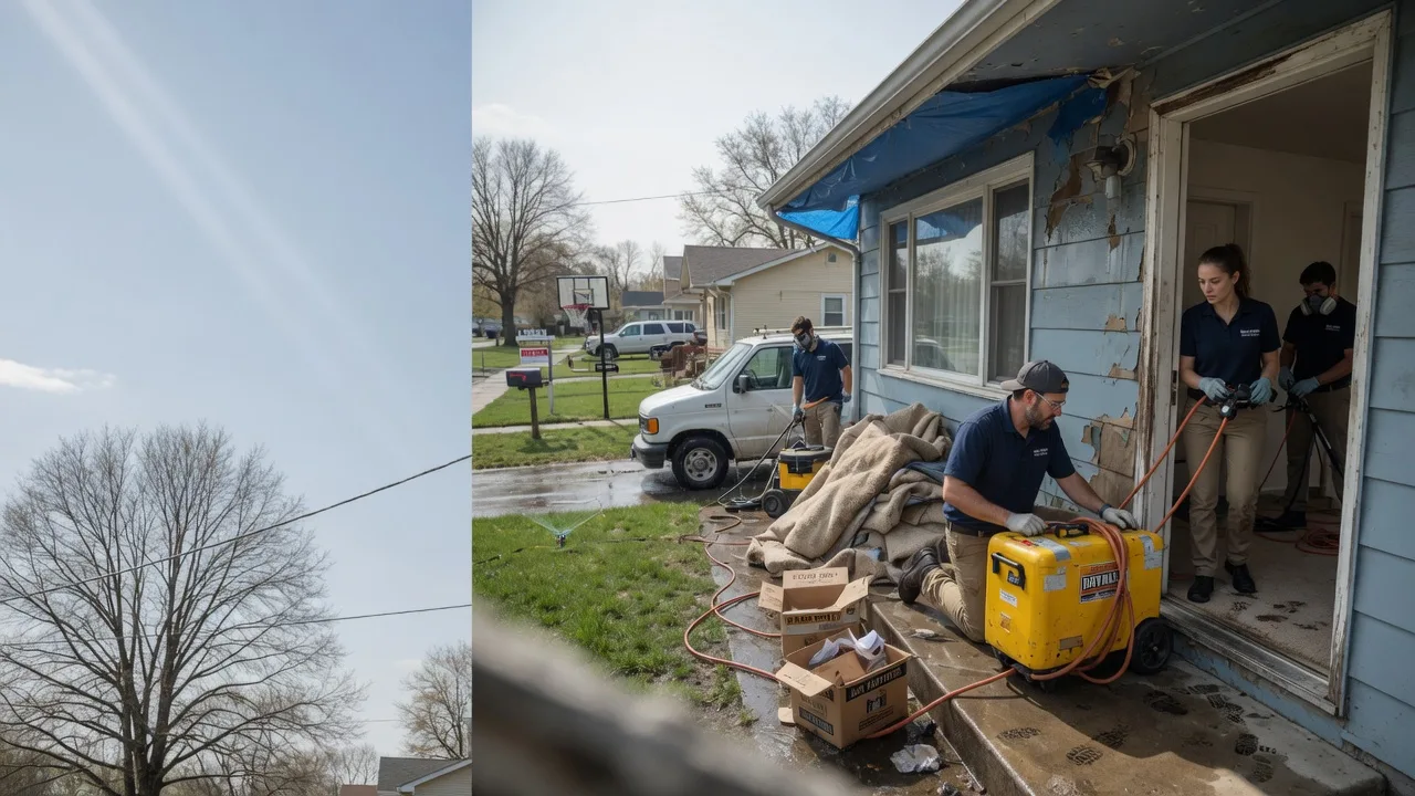 Basement Flood Cleanup in Litchville, ND near me